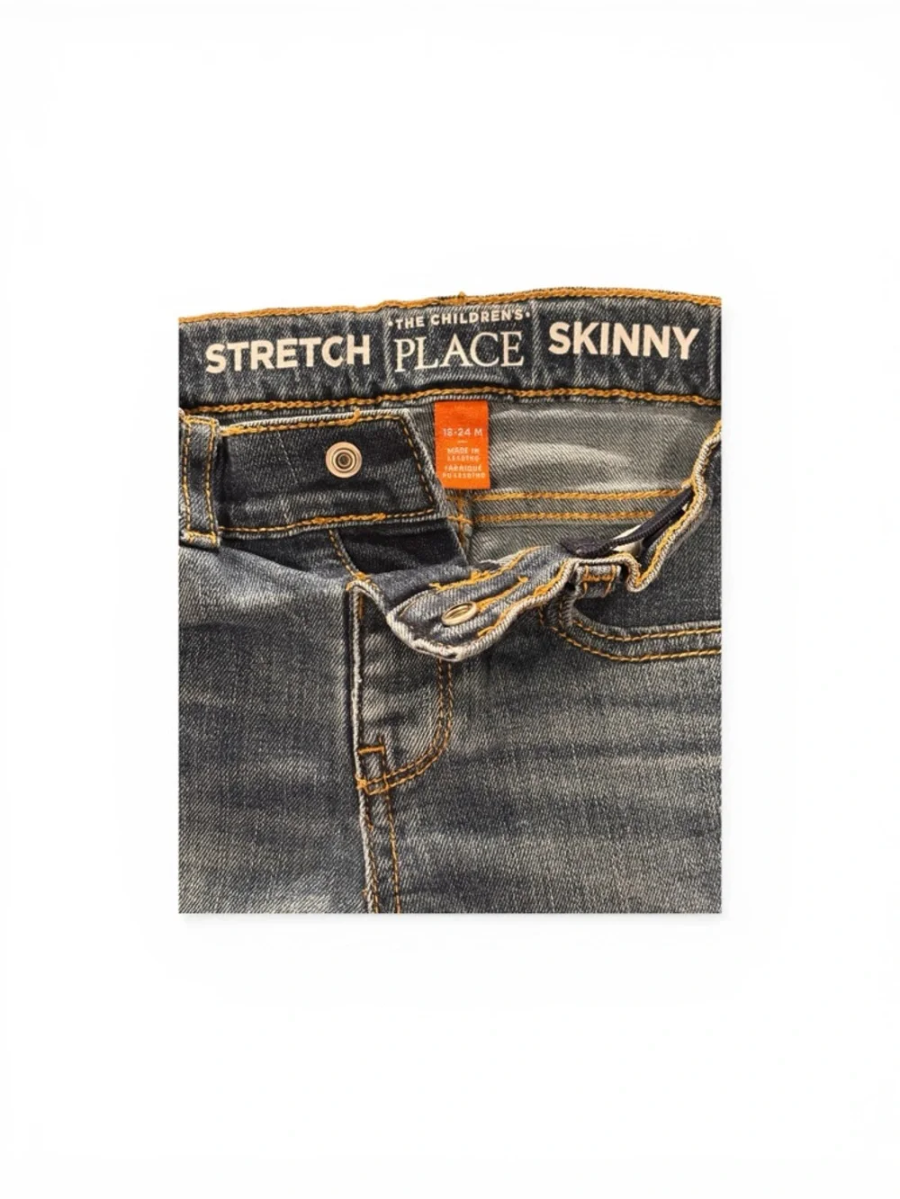 The Children's Place Toddler Boy 18-24M Jeans Trio - Black, Gray, Blue